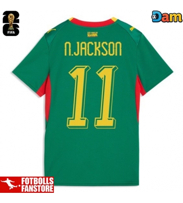 Senegal Nicolas Jackson #11 Bortatröja Dam VM 2026 Kortärmad